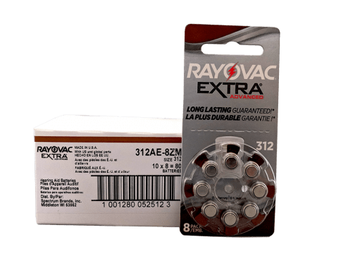Extra - Rayovac Hearing Aid Batteries
